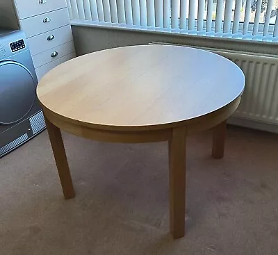 IKEA BJURSTA Round Extendable Dining Table Seats 4/6 • £35