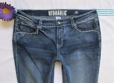 $20 • Buy HYDRAULIC JEANS Size 22 Womens Low Rise Lola Bootcut Denim