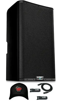 QSC K12.2 Active DJ 2000W Amplified 2-Way Portable PA Speaker + Cable + VIP Hat • $899.99