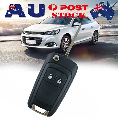 To Suit Holden Barina/Cruze/Trax 2 Button Remote Flip Key Blank Shell/Case/Fob - • $8.75