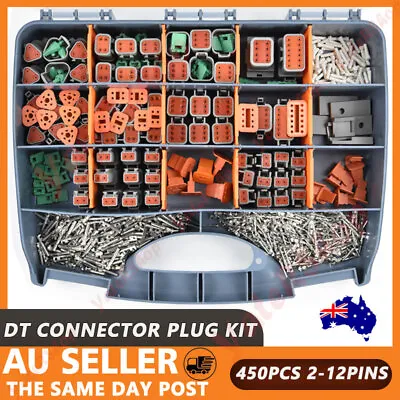 $78 • Buy 450 Pcs Deutsch Dt Connector Plug Kit Au Stock