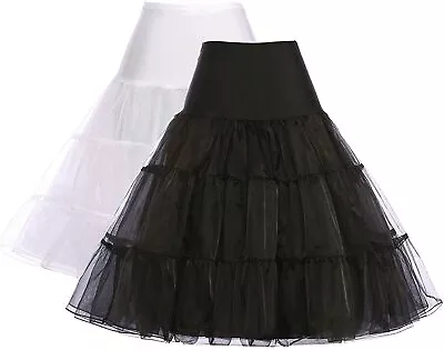 Women's 1950s Vintage Petticoat Skirts Bridal Crinoline Underskirt Half Slips • $14.82