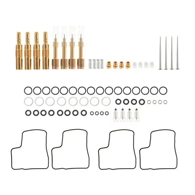 For Honda V65 Magna VF1100C V65 Sabre VF1100S 4pc Carburetor Repair Rebuild Kit • $16.98