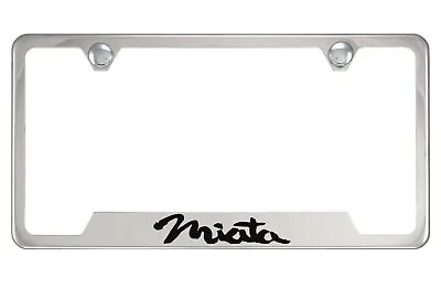 Chrome License Plate Frame For Miata • $10.99