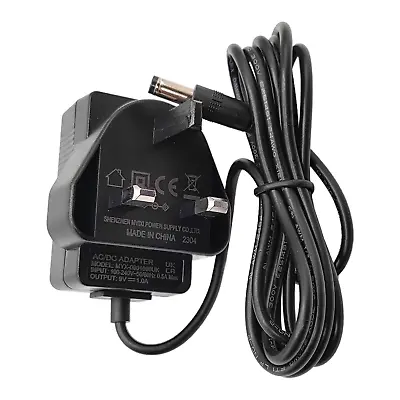 9v Power Supply UK 9v Adaptor 9v Charger 9 Volt Power Supply UK Plug 9V 1A AC-DC • £11