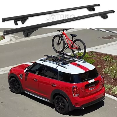 53  Car Top Roof Rack Cross Bar Cargo Rails For Mini Cooper Countryman 2011-2022 • $139.23