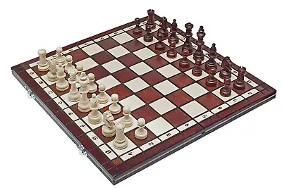  Chess Set - Tournament Staunton Complete No. 4 BURNT Board Game - Handmade • $59.99