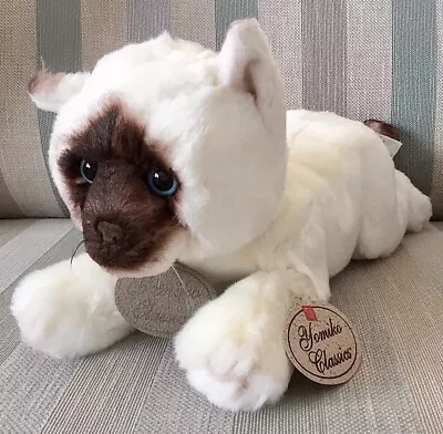 Russ Berrie Yomiko Classics Siamese Cat  15” Plush Toy…brand New With Tags • £30