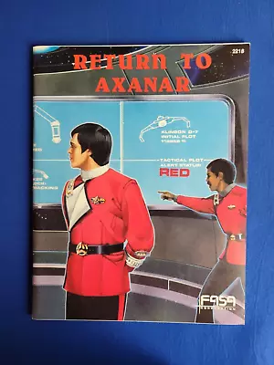 Return To Axzanar Adventure Module - Star Trek The Role Playing Game • $29.99