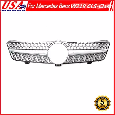 Dia-monds Style Grille For Mercedes Benz W219 2009-2011 CLS500 CLS550 CLS63 AMG • $66.66