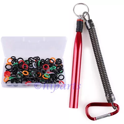 160x Wacky O-Rings Rig Worm Fishing Rigging Tool Stick Baits 3'' 4'' 5 6  Senkos • $8.54