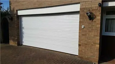 Insulated Remote Control Roller Garage Door Inc. Canopy - 8ft W X 7ft H  • £1030.80