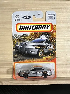 2023 Matchbox Ford Police Interceptor 23/100 70 Years Special Edition • $2