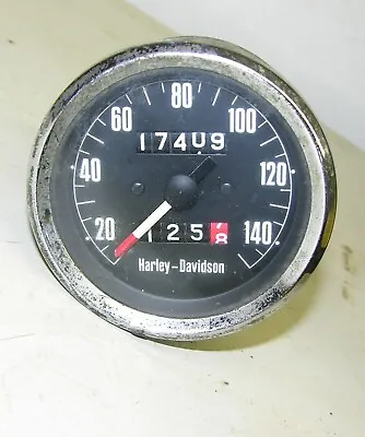 Harley Davidson Sportster Speedometer  Veglia 0-140 Mph • $45