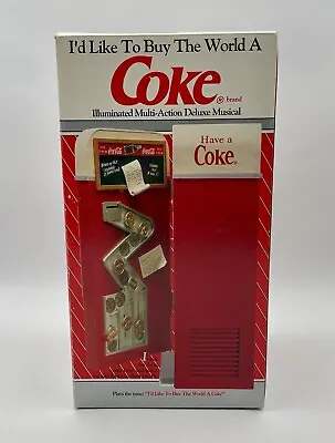 1993 Enesco Coca-Cola Machine Plays “I’d Like To Buy The World A Coke” (C4) • £180.49