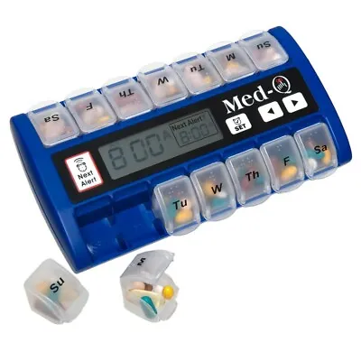 £70.41 • Buy Med-Q Blue Automatic Pill Dispenser Med-Q -Blue