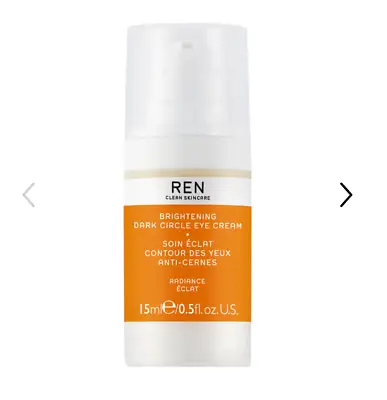 REN Clean Skincare Brightening Dark Circle Eye Cream 0.5 Fl Oz/15 Ml - VEGAN NIB • $19.99