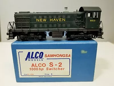 $149.95 • Buy New Haven Railroad ALCO S-2 Diesel 0613 Brass ALCO Models D-129 Custom Paint HO