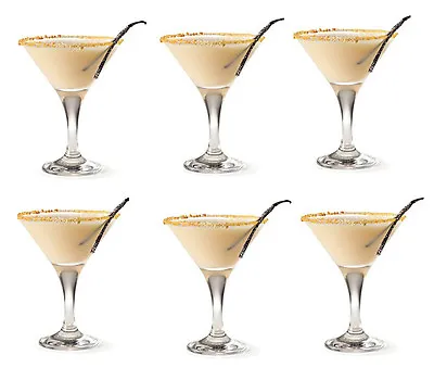 Martini Cocktail Glasses 175ml Set Of 6 GLASSWARE PROFESSIONAL USE RRP £17.99!! • £13.95