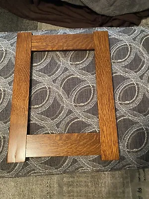 11”x14”Picture Frame Qtr Sawn Oak Mission Oak Straight Sides • $60