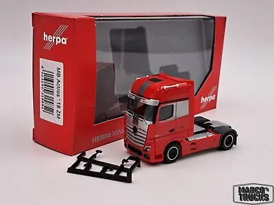 Herpa Mercedes-Benz Actros `18 Gigaspace Zugmaschine  Edition 3  Rot No. 315852 • $25.80