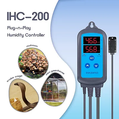 $53.99 • Buy Digital Humidity Controller 240v Humidifier Hygrometer Control Dehumidification