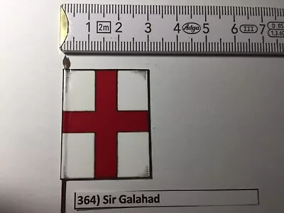 364) 1x 28mm Medieval Banner Sir Galahad  - Legend King Arthur And Round Table • $3.10