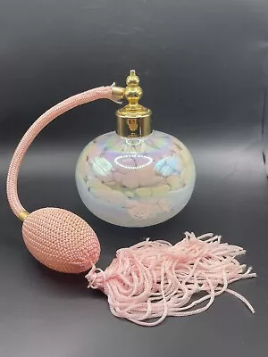 Murano Style  Iridescent Glass Perfume Bottle  With Atomizers • $28