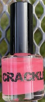 New 11ml Crackle Babe Pink Nail Polish Varnish Quick Dry • £3.15
