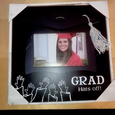 Malden Black Graduation Picture Frame Holds 4  X 6  Photo New • $8