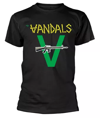 The Vandals Peace Thru Vandalism Black T-Shirt NEW OFFICIAL • $25.89