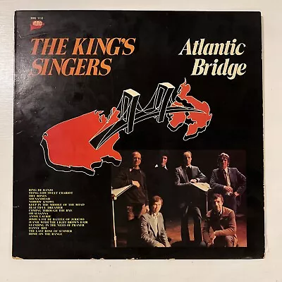 The King's Singers Atlantic Bridge 1979 MMG Records MMG 1113 LP Vinyl VG+/VG+ • $4.99