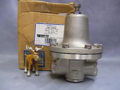 152SS1050 Watts Regulator 152SS 1/2  Steam Pressure CF8M Regulator 10-50psi  • $4500.18