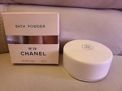 New VINTAGE CHANEL No19 Bath Powder 227g / 8 Oz. RARE. • $177.97