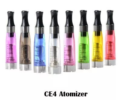 5 X CE4 E Shisha Vape Cigarette Atomiser 1.6 Ml Top Fill 8 Colors Cheapest Deal • £5.99