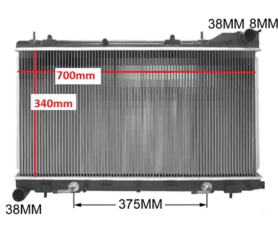 Radiator For Subaru Forester GT 97-03 Auto Manual 2L *Turbo* 340mm Core H  Adrad • $270.55