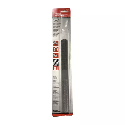 Nicholson 4-In-1 9  Hand Rasp & File Coarse Rasp Single Double 21870NNN • $10.99