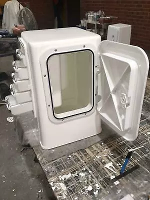 $495 • Buy 1x Boat Seat BOX Storage Locker Replacing Pedestal Pole For Haines, Quintrex,etc