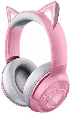 $115 • Buy Razer Kraken Bt Kitty Edition Bluetooth Over-ear Headset Quartz Pink