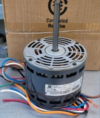$60.99 • Buy EMERSON K55HXGAY-8059 Blower Motor 1/3HP 115V 1050RPM 4SPD 60Hz 1PH 6.5A #MB717