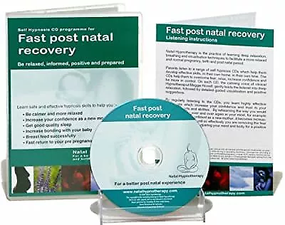 Fast Post Natal Recovery: Self Hypnosis: A Self Hypnosis CD Programme To Be Rela • £6.57