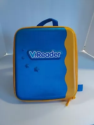 V. Reader Carrying Case Backpack Blue Yellow Zipper • $10