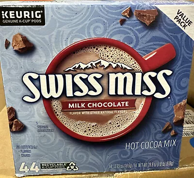 Swiss Miss Milk Chocolate Hot Cocoa Keurig Single-Serve K-Cup Pods 44 Count • $27.60