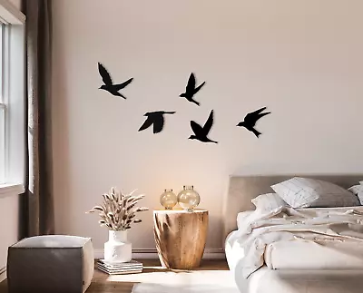 Birds Metal Wall Art Bird Decor Home Decor Metal Wall Hangings Bird Wall Art • $39.99