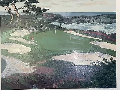 Mark King Cypress Point #15 Signed And Numbered Serigraph • $999.99