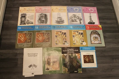 $14.68 • Buy Vintage Clockmaker & Watch & Clock Journal & Others Magazine Horology Job Lot