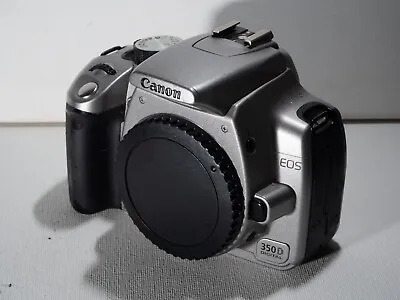 Canon EOS 350D 8MP Silver DSLR (Body Only) - Faulty • £16