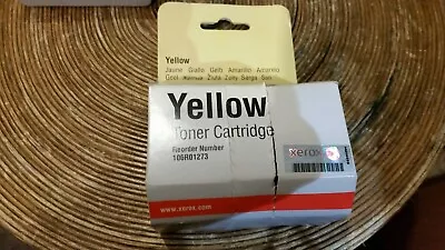 Genuine Xerox Phaser 6110 / 6110MFP Yellow  Toner Cartridge - Boxed • £14.99