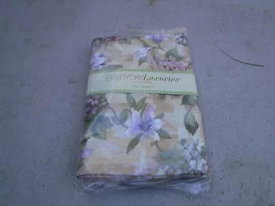 Newbridge Vinyl Tablecloth - 60 X 102 Oblong - NEW! - Trellis Floral #56021 FREE • $26.95