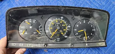 Mercedes Benz W123 Speedometer Instrument Cluster 87 001 123 87001123 Vdo German • $349.99